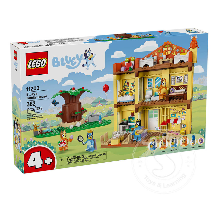 LEGO® 4+ Bluey's Family House