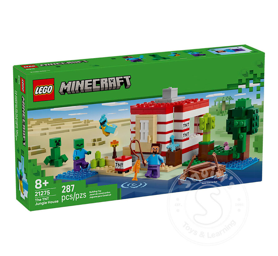 LEGO® Minecraft The TNT Jungle House