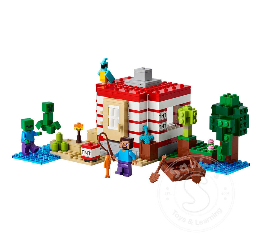 LEGO® Minecraft The TNT Jungle House