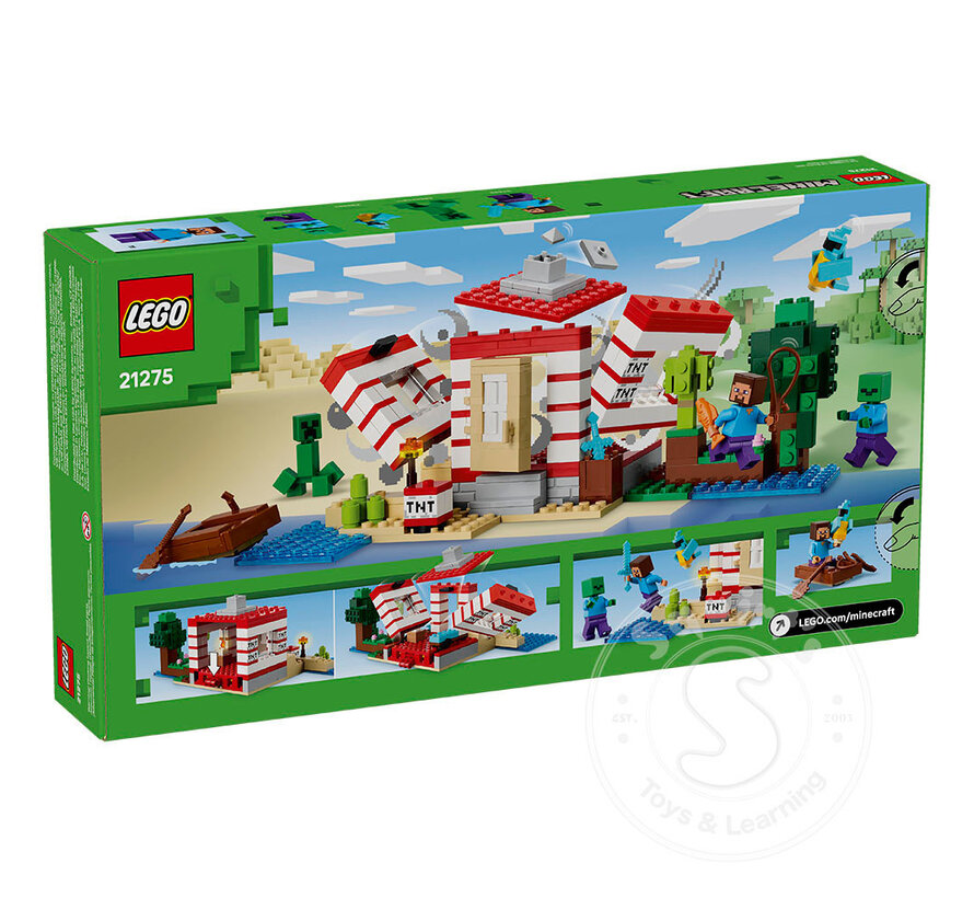 LEGO® Minecraft The TNT Jungle House