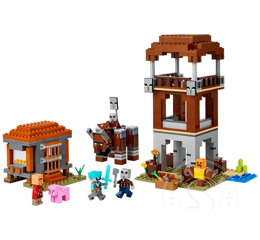 LEGO® Minecraft The Pillager Outpost and Ravager