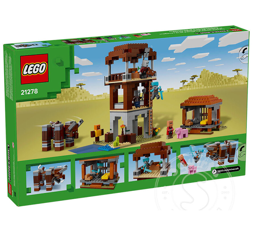 LEGO® Minecraft The Pillager Outpost and Ravager