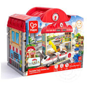 Hape Hape Portable Train Station Set