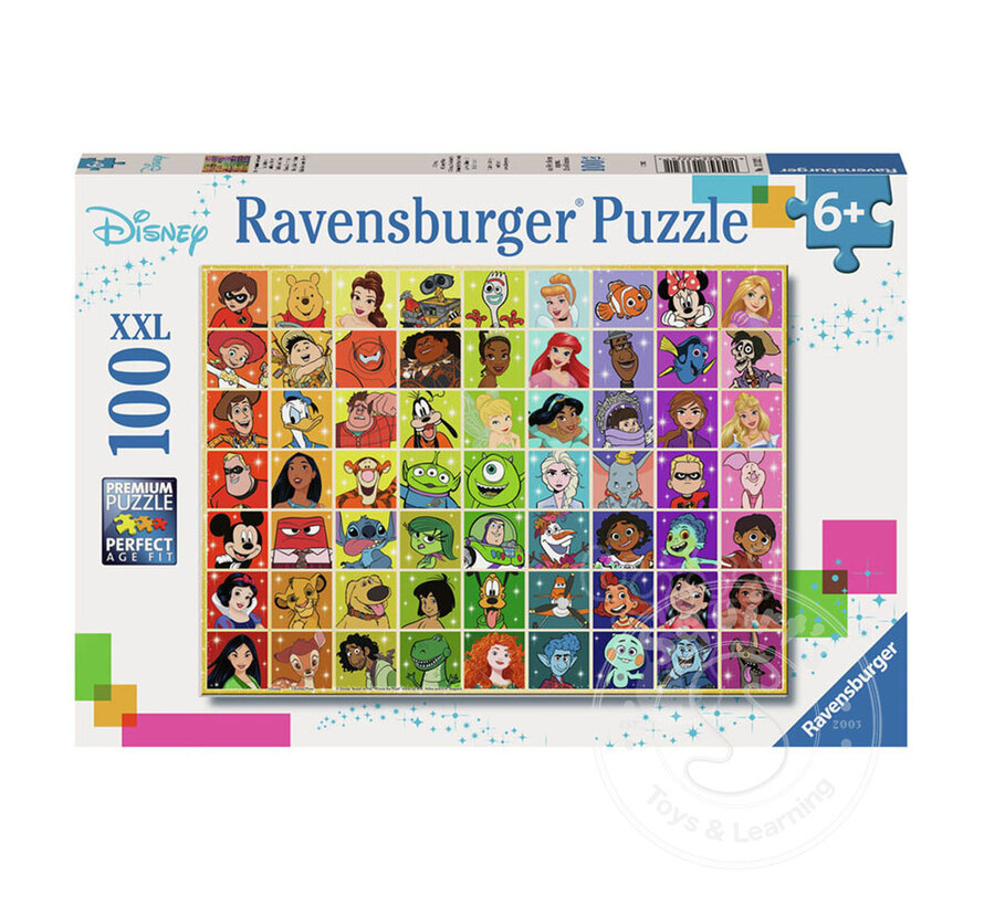 Ravensburger Disney Color Palette 100pcs XXL