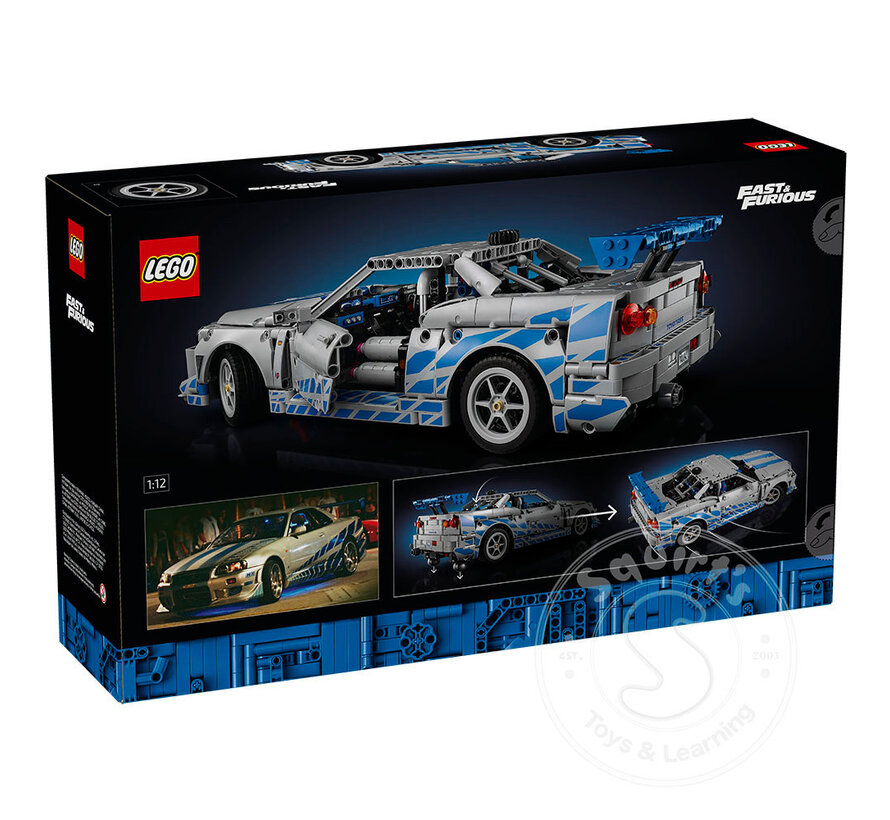 LEGO® Technic 2 Fast 2 Furious Nissan Skyline GT-R (R34) Car