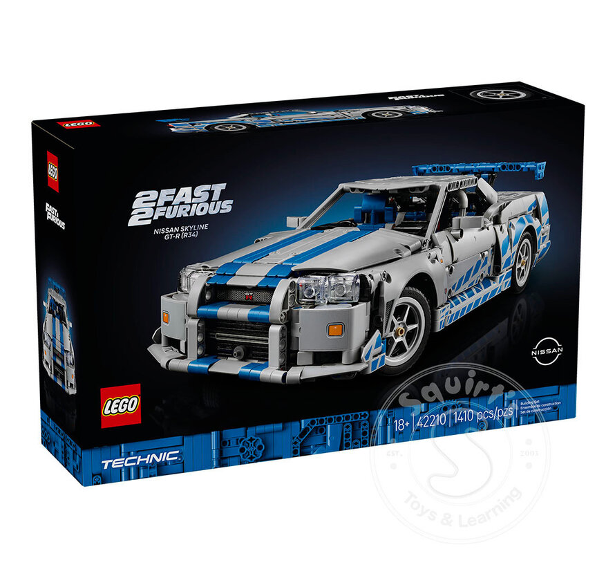 LEGO® Technic 2 Fast 2 Furious Nissan Skyline GT-R (R34) Car