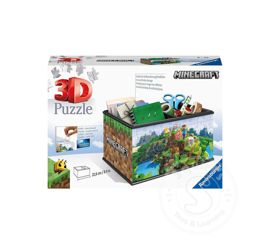 Ravensburger Minecraft Storage Box 3D Puzzle 216pcs