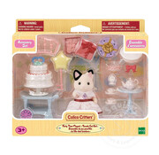 Calico Critters Calico Critters Party Time Playset - Tuxedo Cat Girl