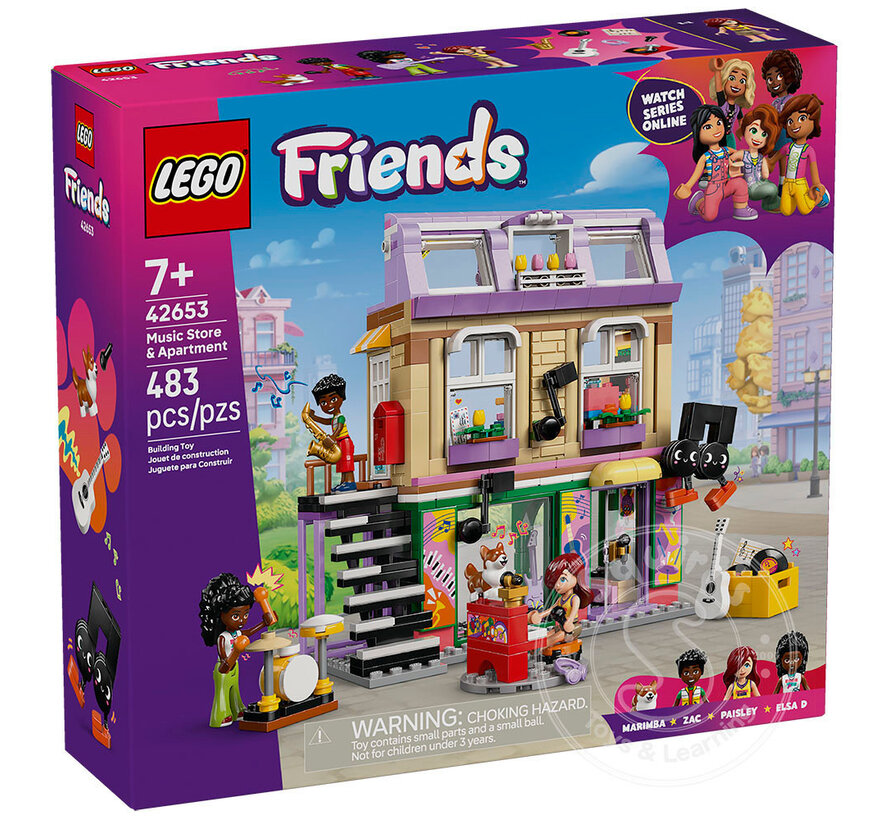LEGO® Friends Music Store & Apartment