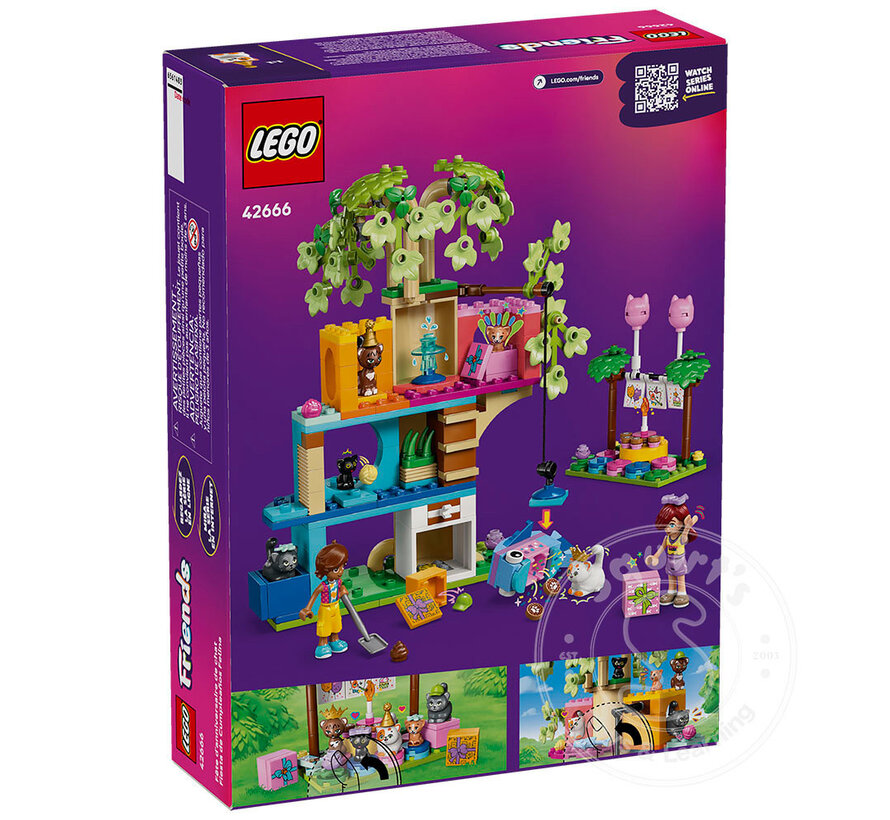 LEGO® Friends Cat Birthday Party & Tree House