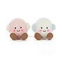 Jellycat Amuseables Toastie Pink and White Marshmallows