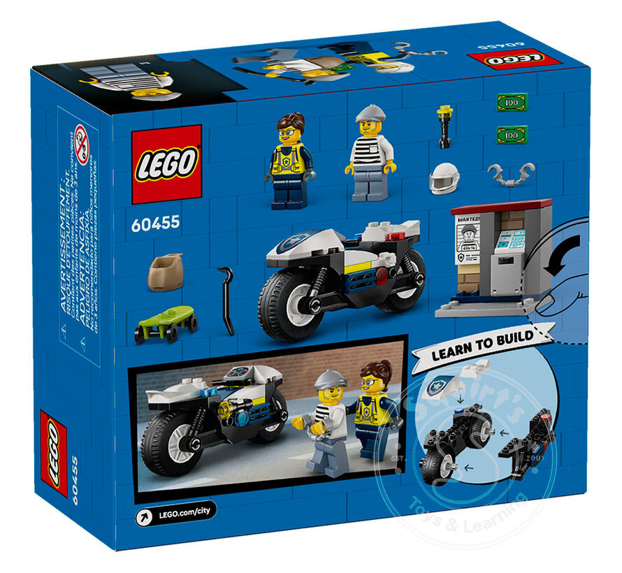 LEGO® City Police Motorcycle Chase