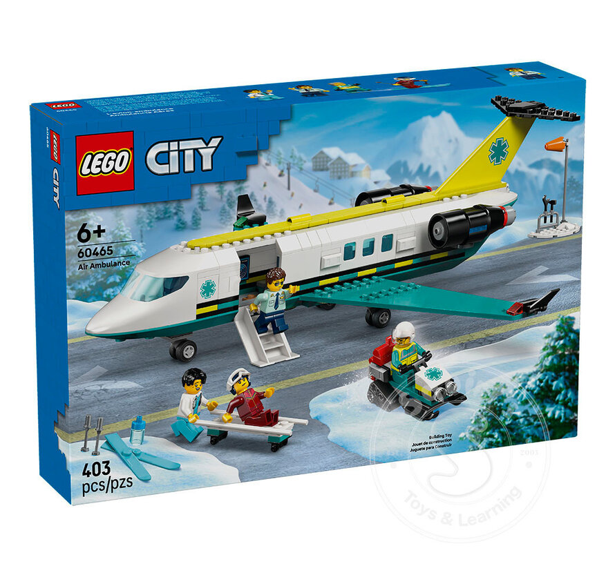 LEGO® City Emergency Air Ambulance Airplane