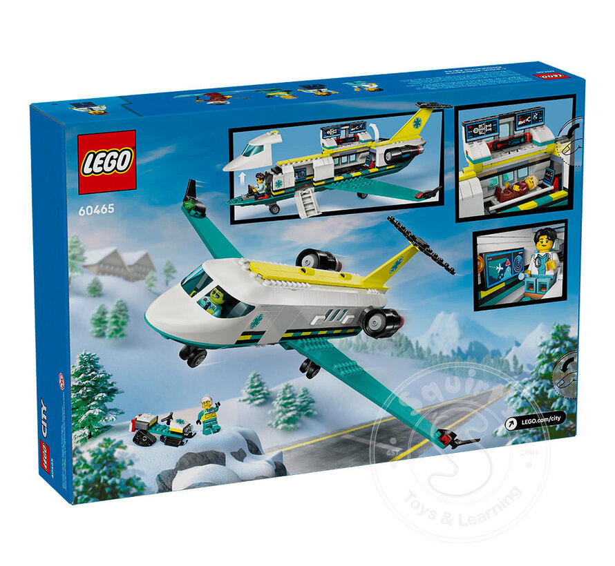LEGO® City Emergency Air Ambulance Airplane