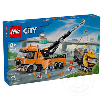 LEGO® LEGO® City Heavy-Duty Recovery Tow Truck with Crane