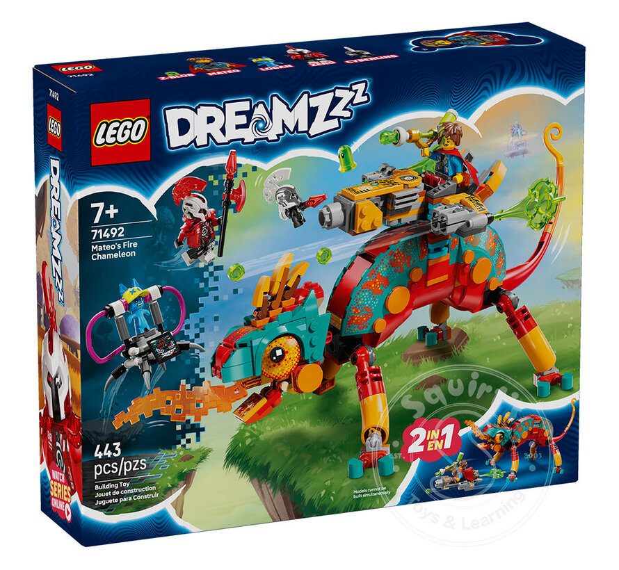 LEGO® Dreamzzz Mateo's Fire Chameleon