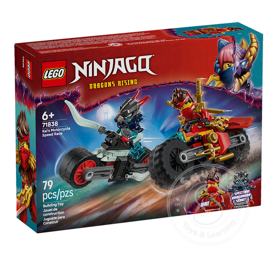 LEGO® Ninjago Kai's Motorcycle Speed Race
