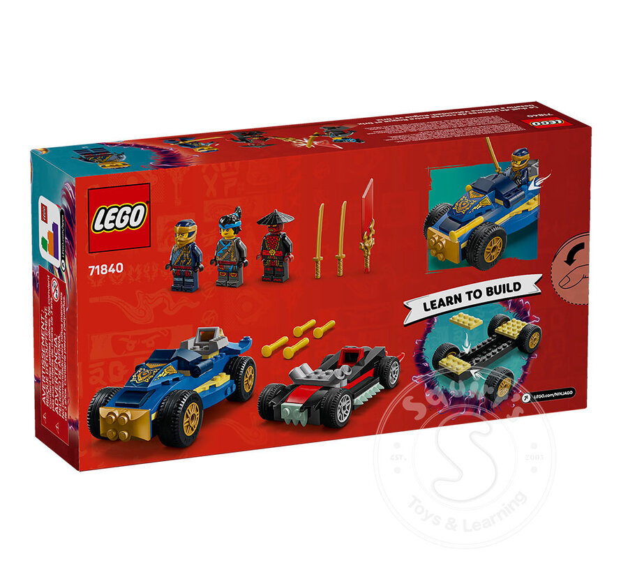 LEGO® 4+ Ninjago Rogue vs. Drix Race Car Duel