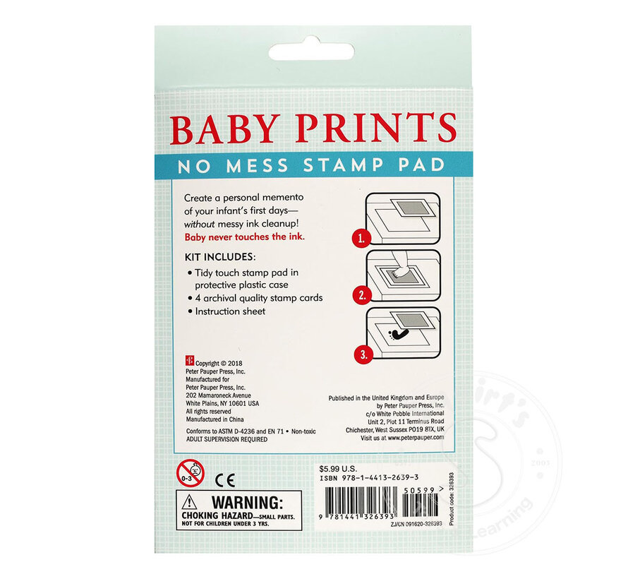 Baby Prints No Mess Stamp Pad