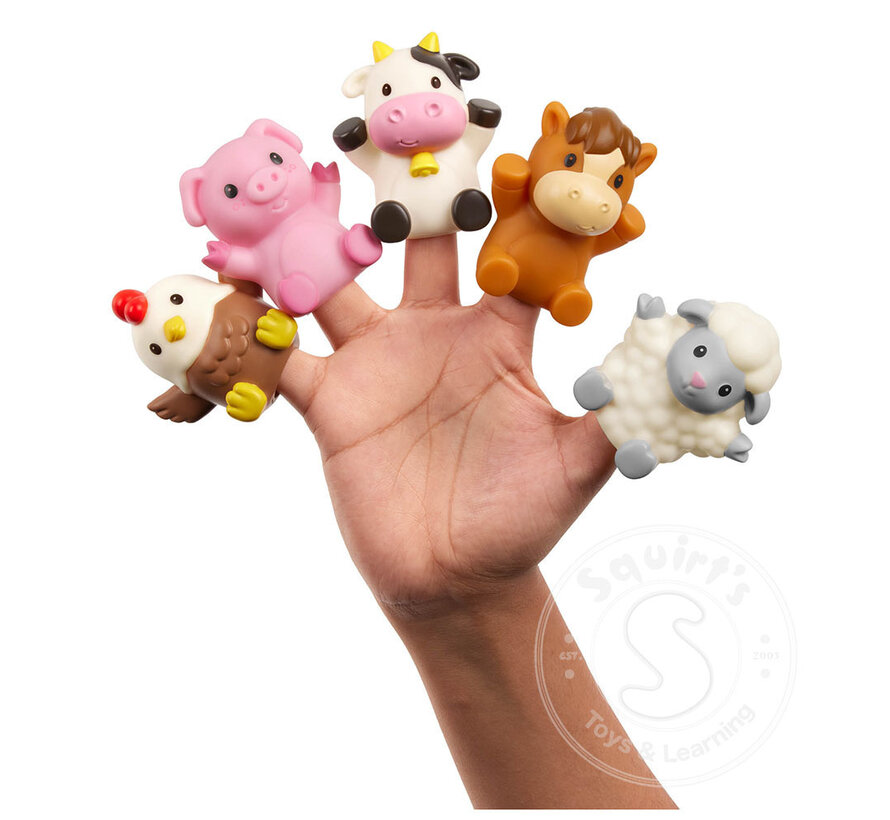 Battat - Farm Friends Finger Puppets
