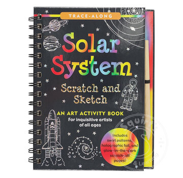 Solar System! Scratch and Sketch