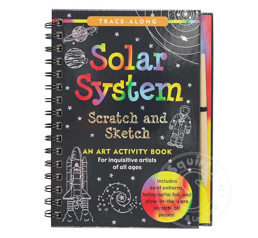 Solar System! Scratch and Sketch