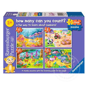 Ravensburger Ravensburger MFP: How Many Can You Count 6, 8, 10,  12 pc Puzzles