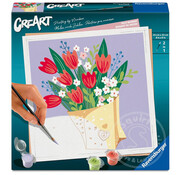 Ravensburger CreArt Paint by Numbers - Tulip Bouquet