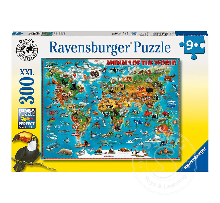 Ravensburger Animals of the World Puzzle 300pcs XXL