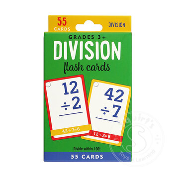 Division Flash Cards