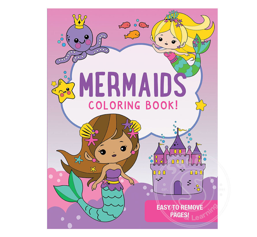 Mermaids Coloring Book