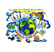 Artburn Pillow Case Painting Kit - Planet Earth