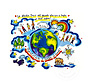 Pillow Case Painting Kit - Planet Earth