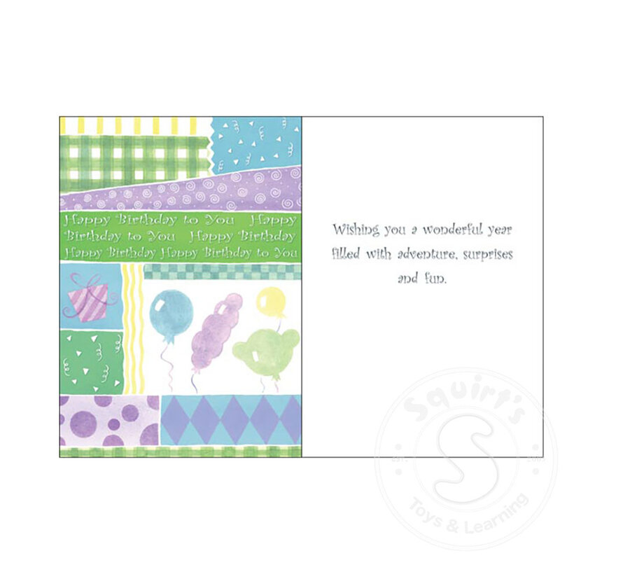 Birthday Patterns Card