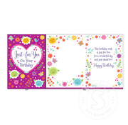 Happy Flowers Card