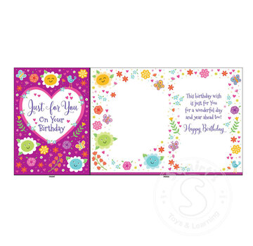 Happy Flowers Card