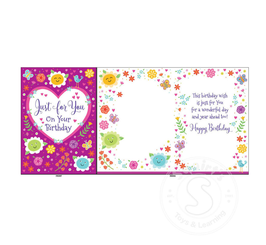 Happy Flowers Card