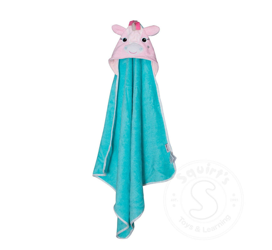 Allie the Alicorn Baby Hooded Towel (0-18M)
