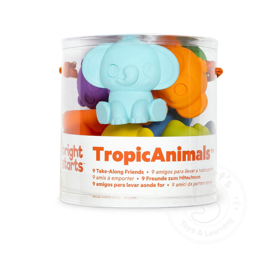 Tropic AnimalsTM 9 Take-Along Friends