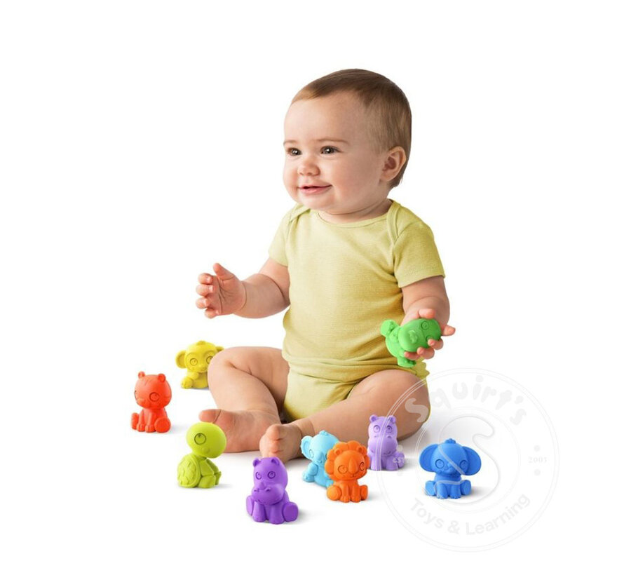 Tropic AnimalsTM 9 Take-Along Friends