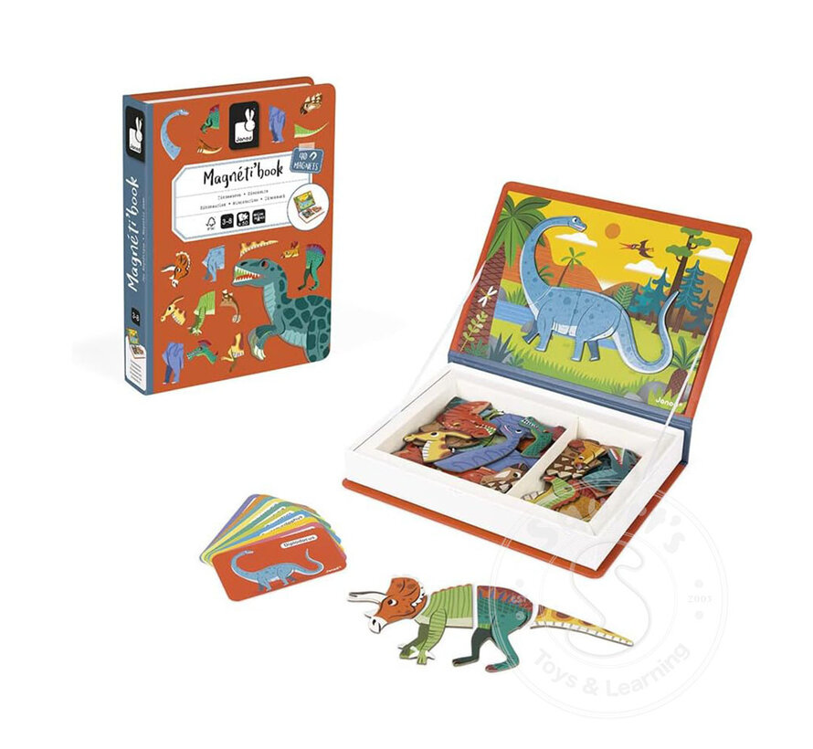 Magnetic Book - Dinosaurs
