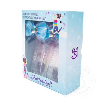 Great Pretenders Great Pretenders Dancing Diva Blue High Heels, O/S