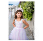 Great Pretenders Dreamy Unicorn Dress Iridescent/Pink with Headband  (Size 5-6)