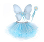 Great Pretenders Iridescent Celestial Fairy Wings, Tutu, & Wand Set, Size 4-6