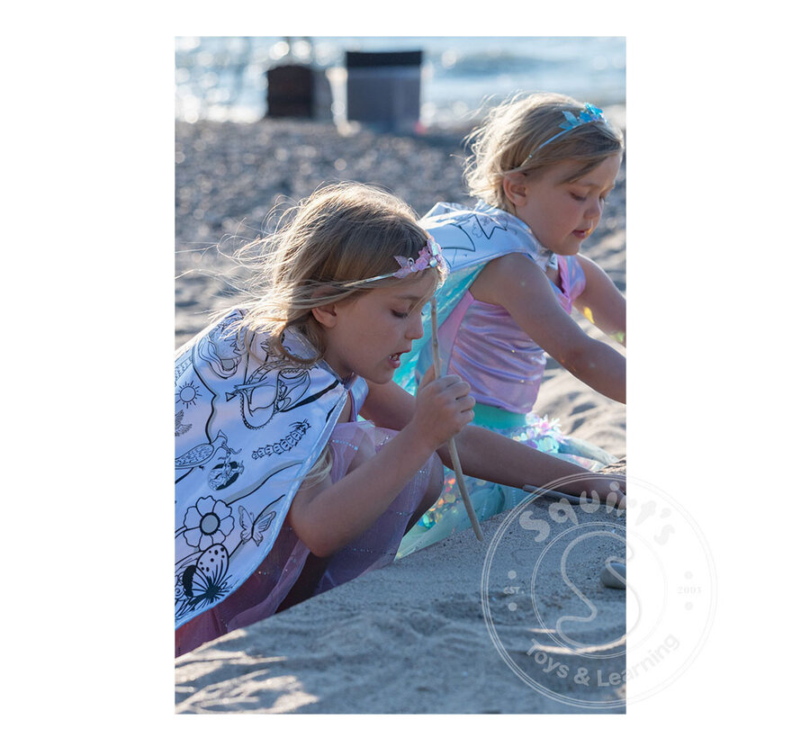 Great Pretenders Colour-A-Cape Enchanted Unicorn (Size 4-6)