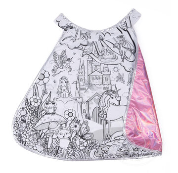 Great Pretenders Great Pretenders Colour-A-Cape Enchanted Unicorn (Size 4-6)