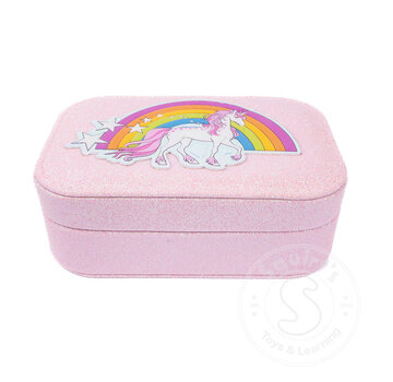 Great Pretenders Great Pretenders Pretty Precious Unicorn Jewelry Box in Pink
