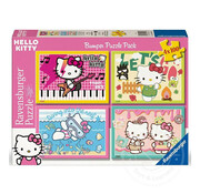 Ravensburger Ravensburger Hello Kitty Bumper Pack Puzzle 4 x 100pcs