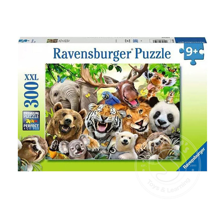 Ravensburger Exotic Animals Selfie Puzzle 300pcs XXL