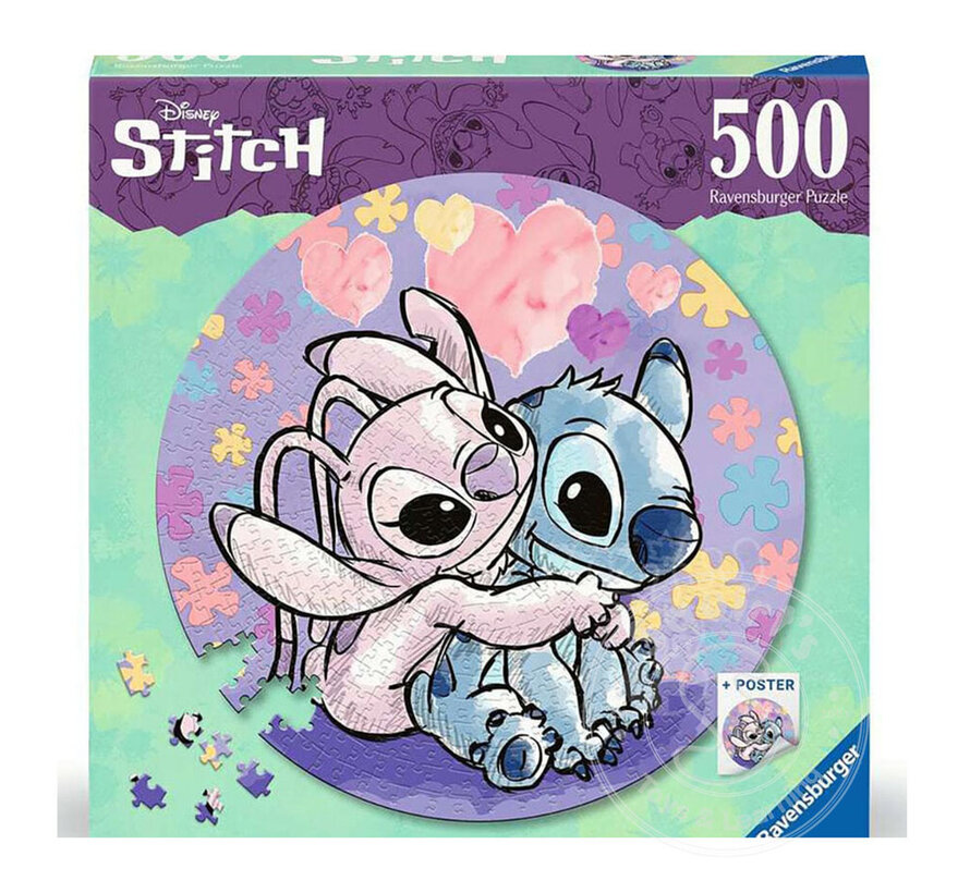 Ravensburger Stitch Round Puzzle 500pcs